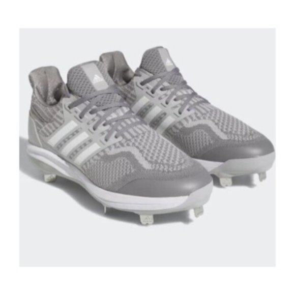 Adidas Ultraboost DNA 5.0 Low Mens Baseball Cleat Shoes Gray ID9602 NEW Multi Sz - Picture 3 of 9